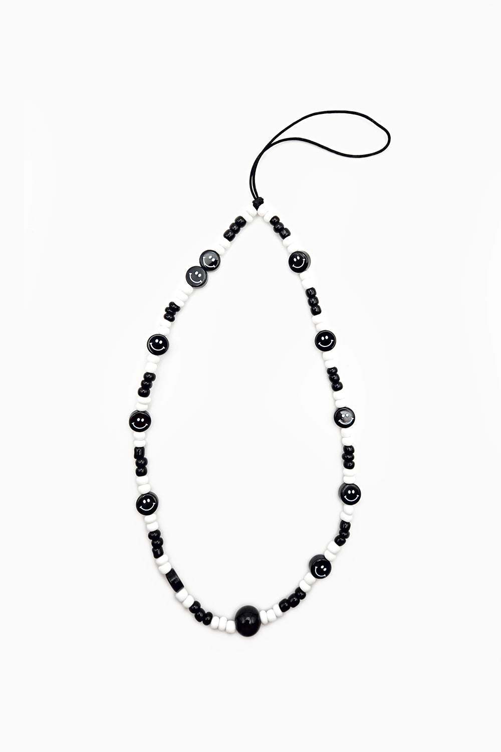 B&W Smiley Face
